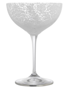 Arte Italica Sofia French Country Clear Coupe Glasses