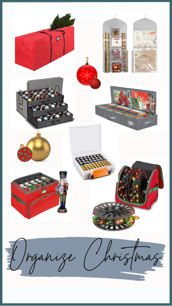 Essential Organizing items for your Christmas Decorations