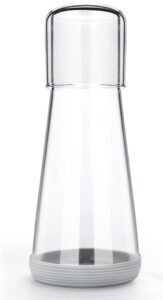 water carafe with glass