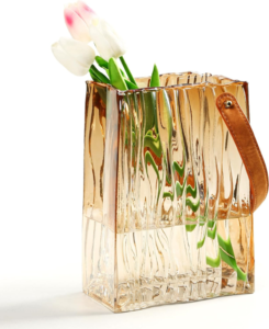 Flower Vase that looks like a tote bag